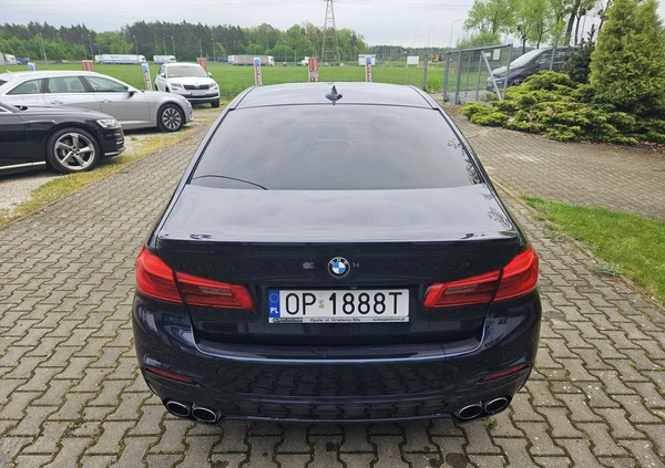 BMW Seria 5 cena 255000 przebieg: 164000, rok produkcji 2018 z Reszel małe 529